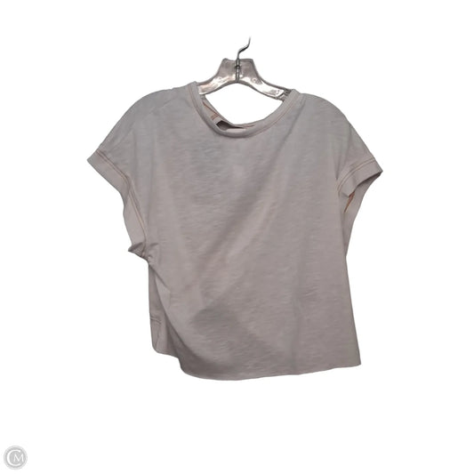 Top Short Sleeve By Shein In White, Size: Xs