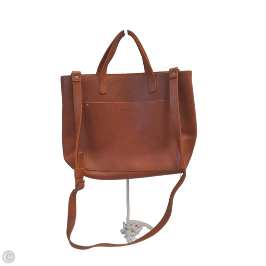 Handbag Leather By Portland Leather, Size: Large