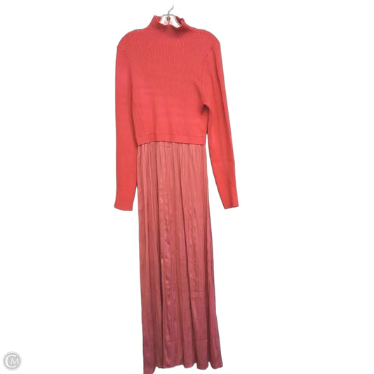 Dress Casual Maxi By Anthropologie In Pink, Size: Xl