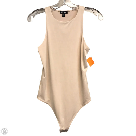 Bodysuit By Express In Tan, Size: S