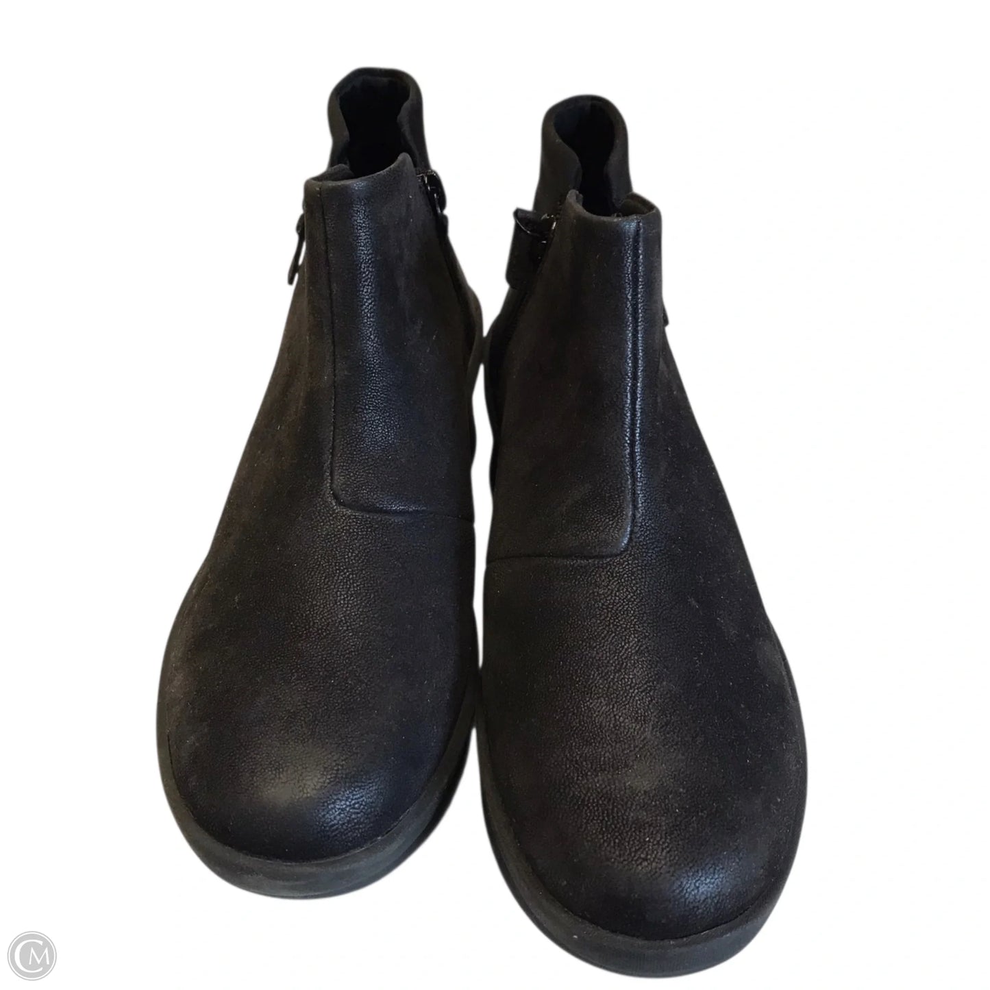 Boots Ankle Heels By Clarks In Black, Size: 6