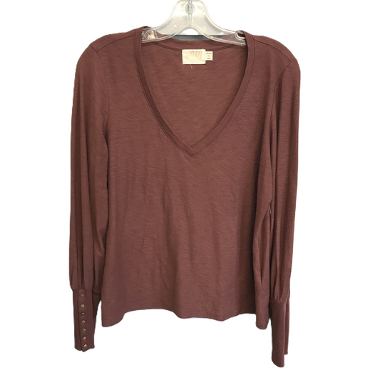 Top Long Sleeve Basic By Nation  Size: M