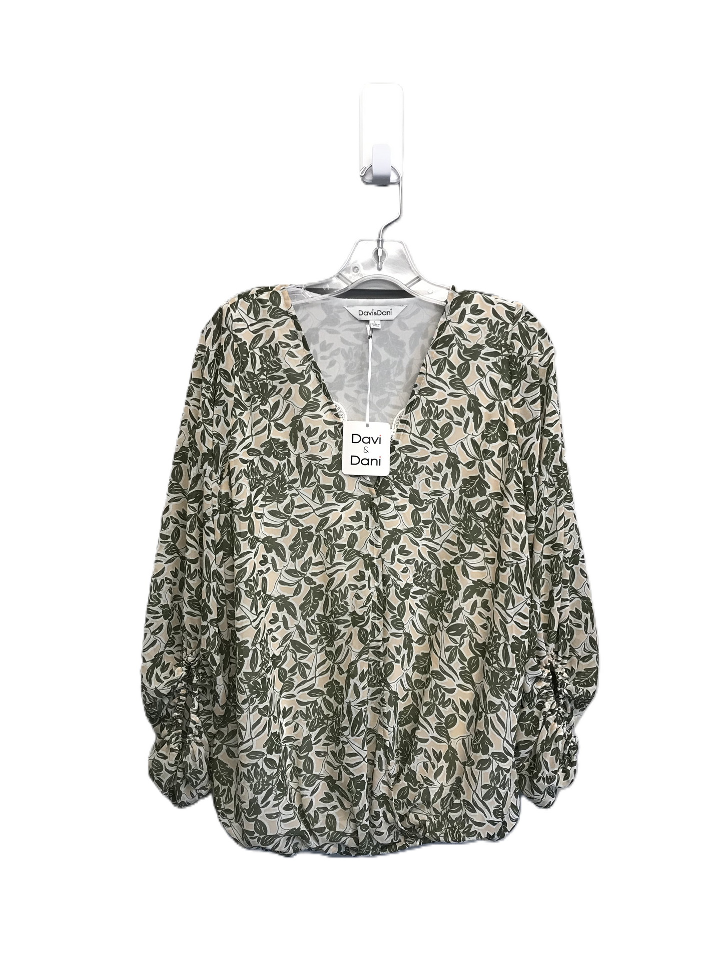 Top Long Sleeve By Davi & Dani  Size: L