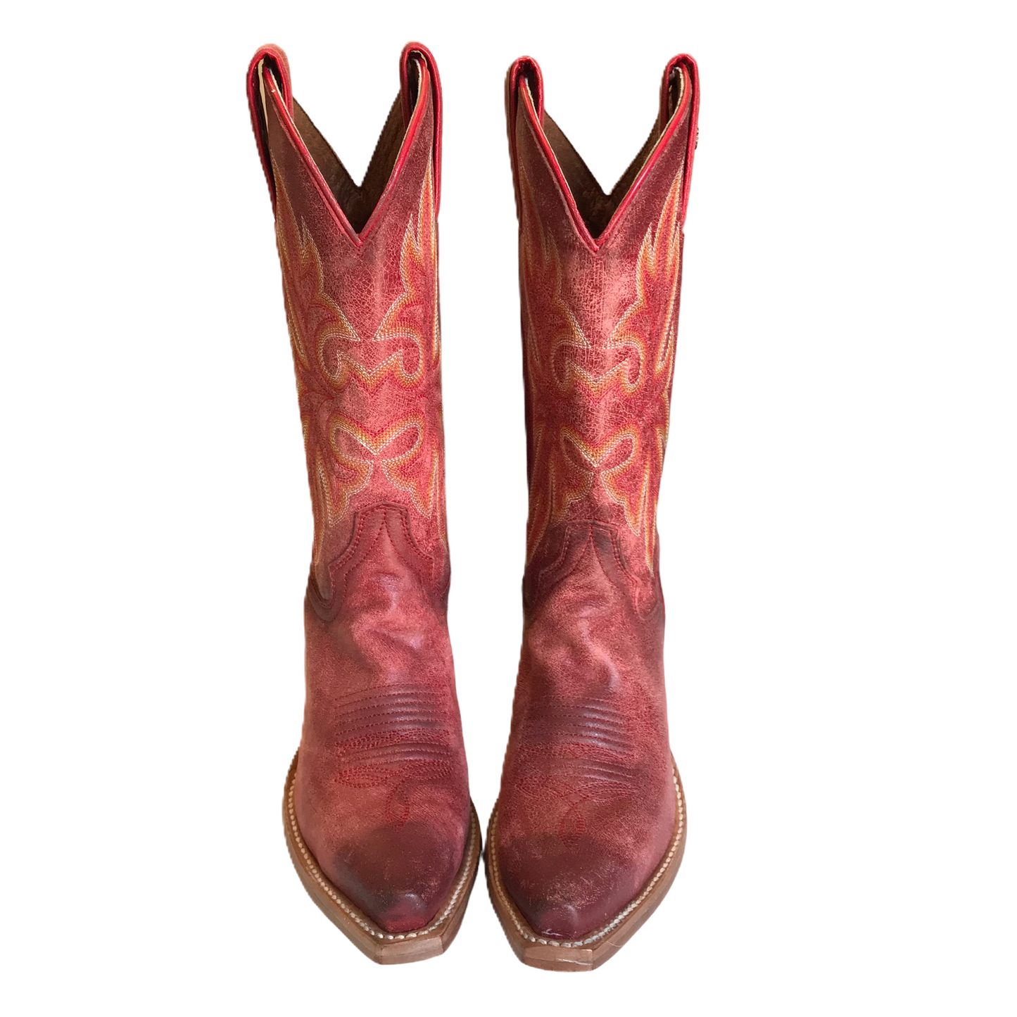 Boots Western By Harley Davidson In Red, Size: 5.5