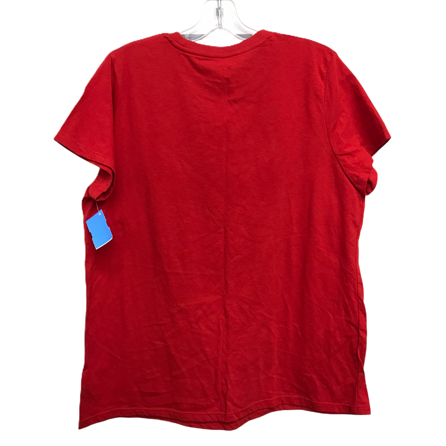 Top Short Sleeve By Target In Red, Size: L