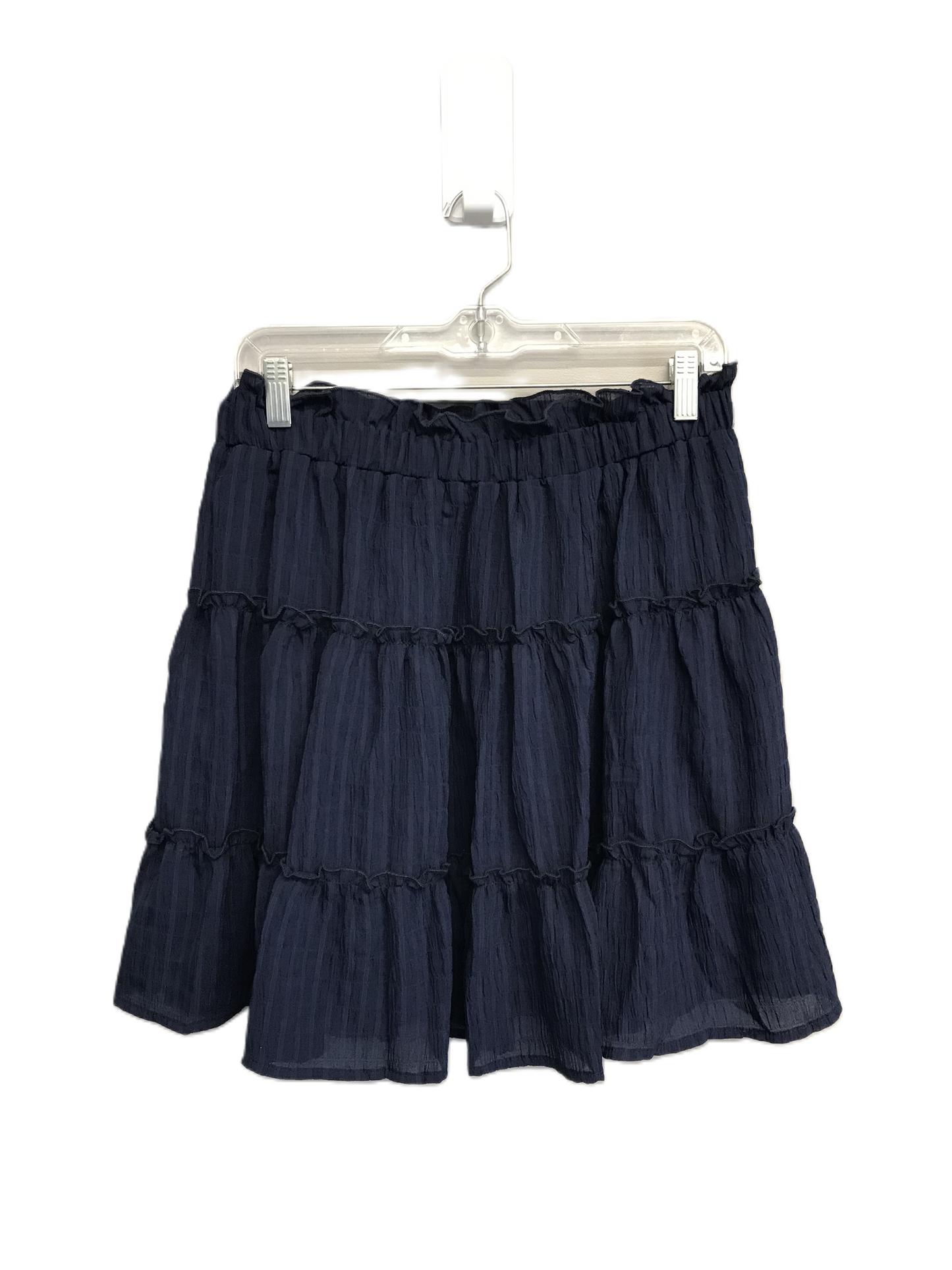 Navy Skirt Mini & Short By Milumia Size: 12