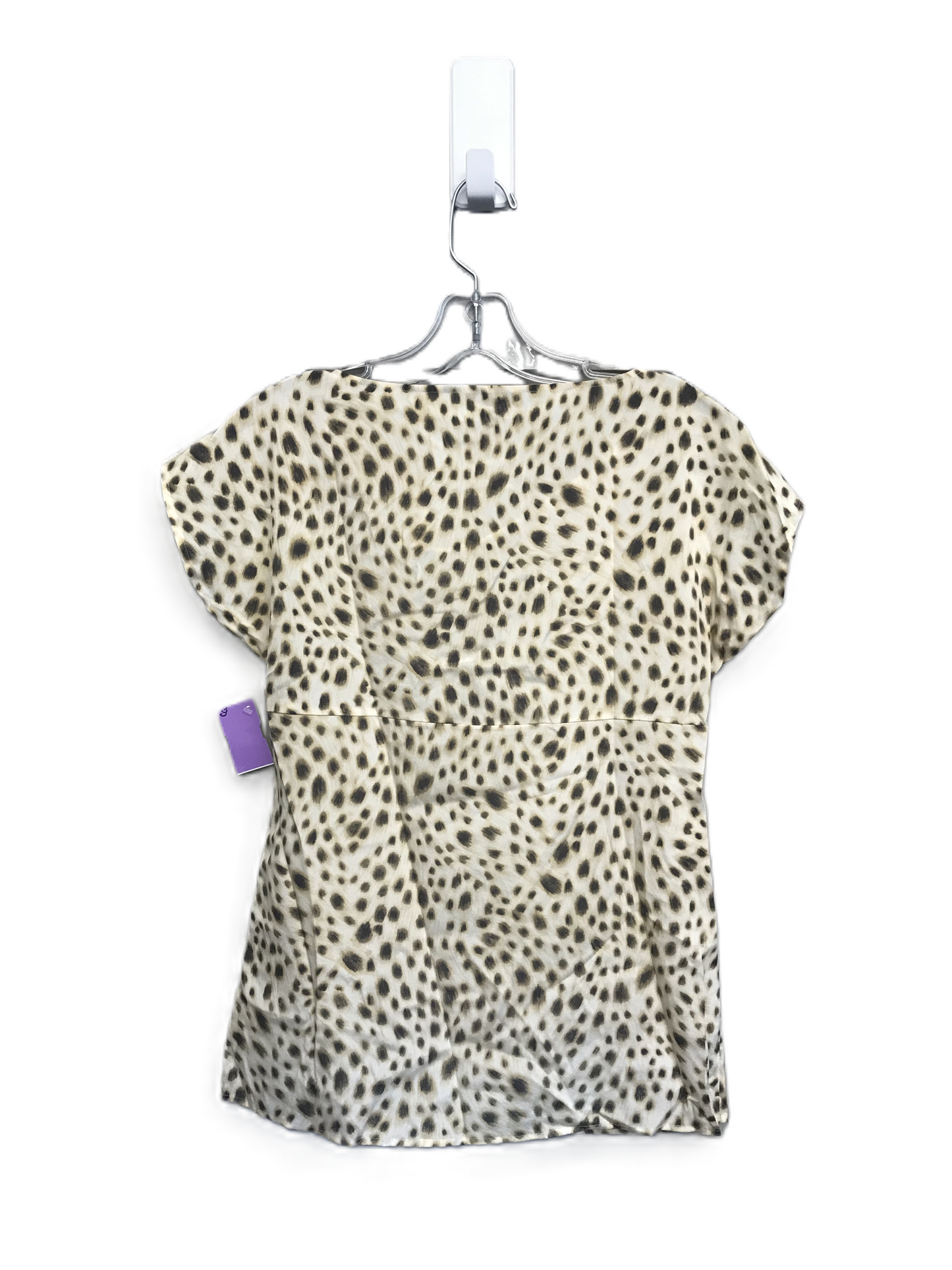 Animal Print Top Sleeveless By Ann Taylor, Size: Xs