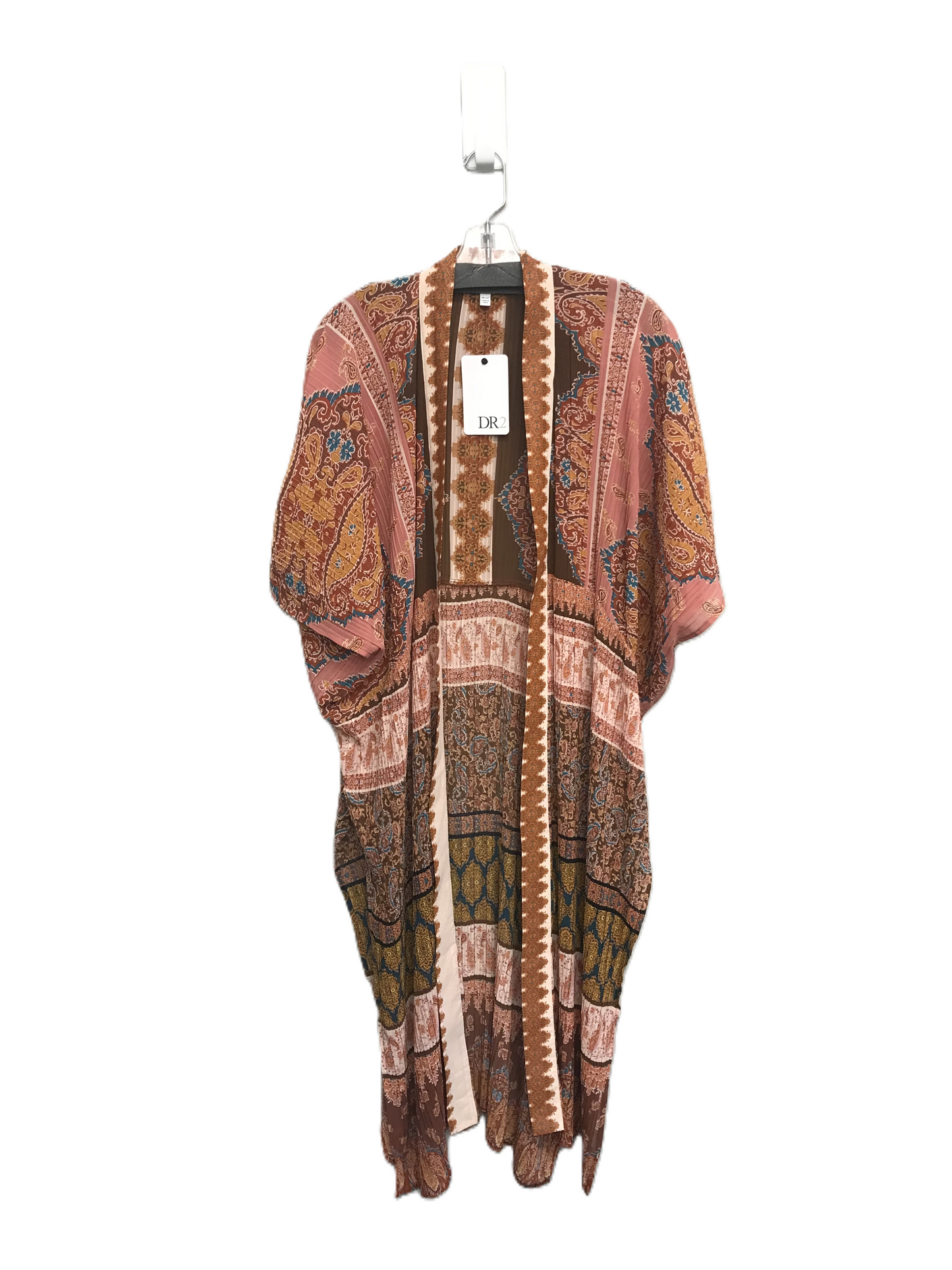 Multi-colored Kimono By Daniel Rainn, Size: Onesize