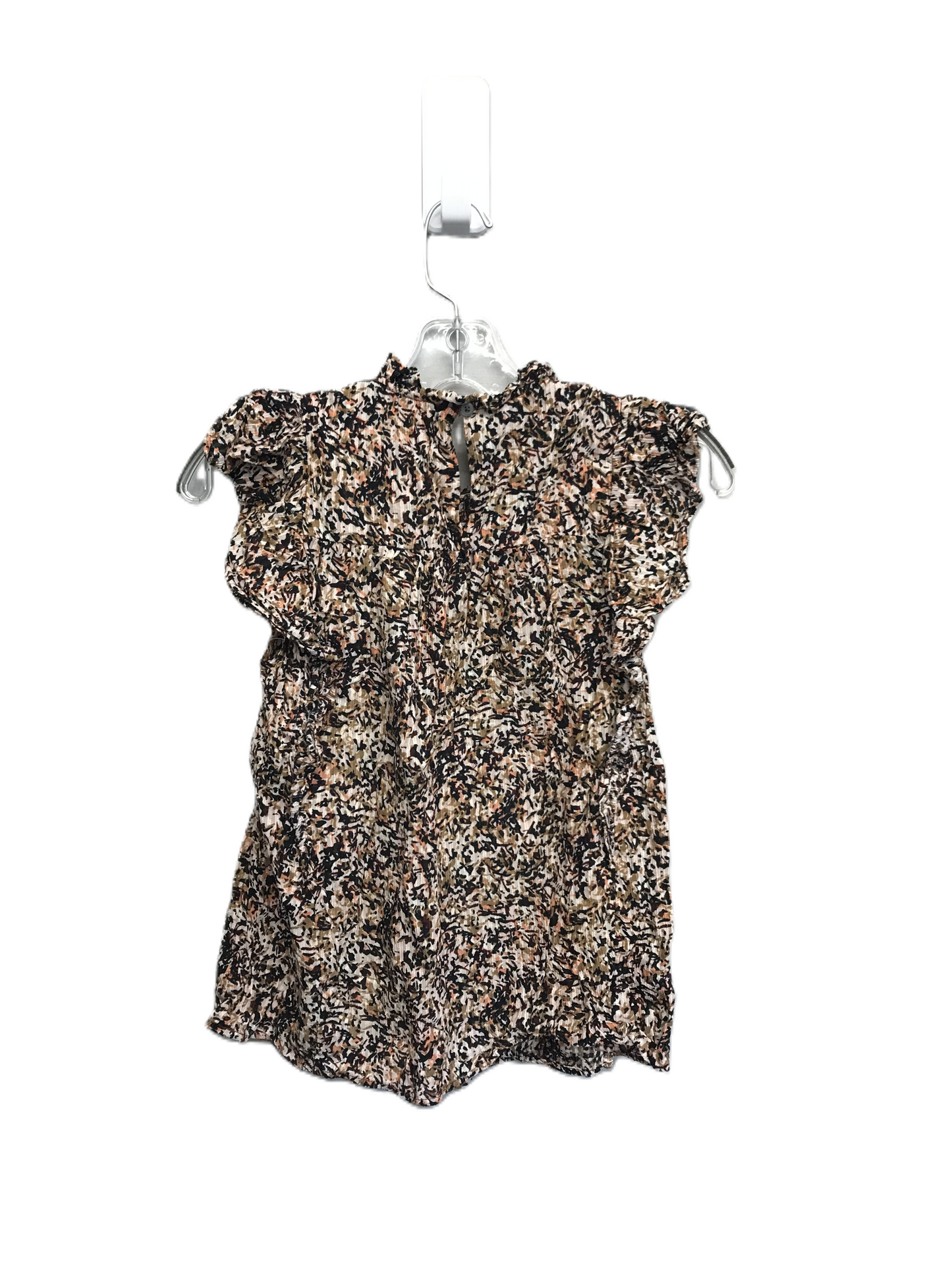 Floral Print Top Sleeveless By Loft, Size: Xs