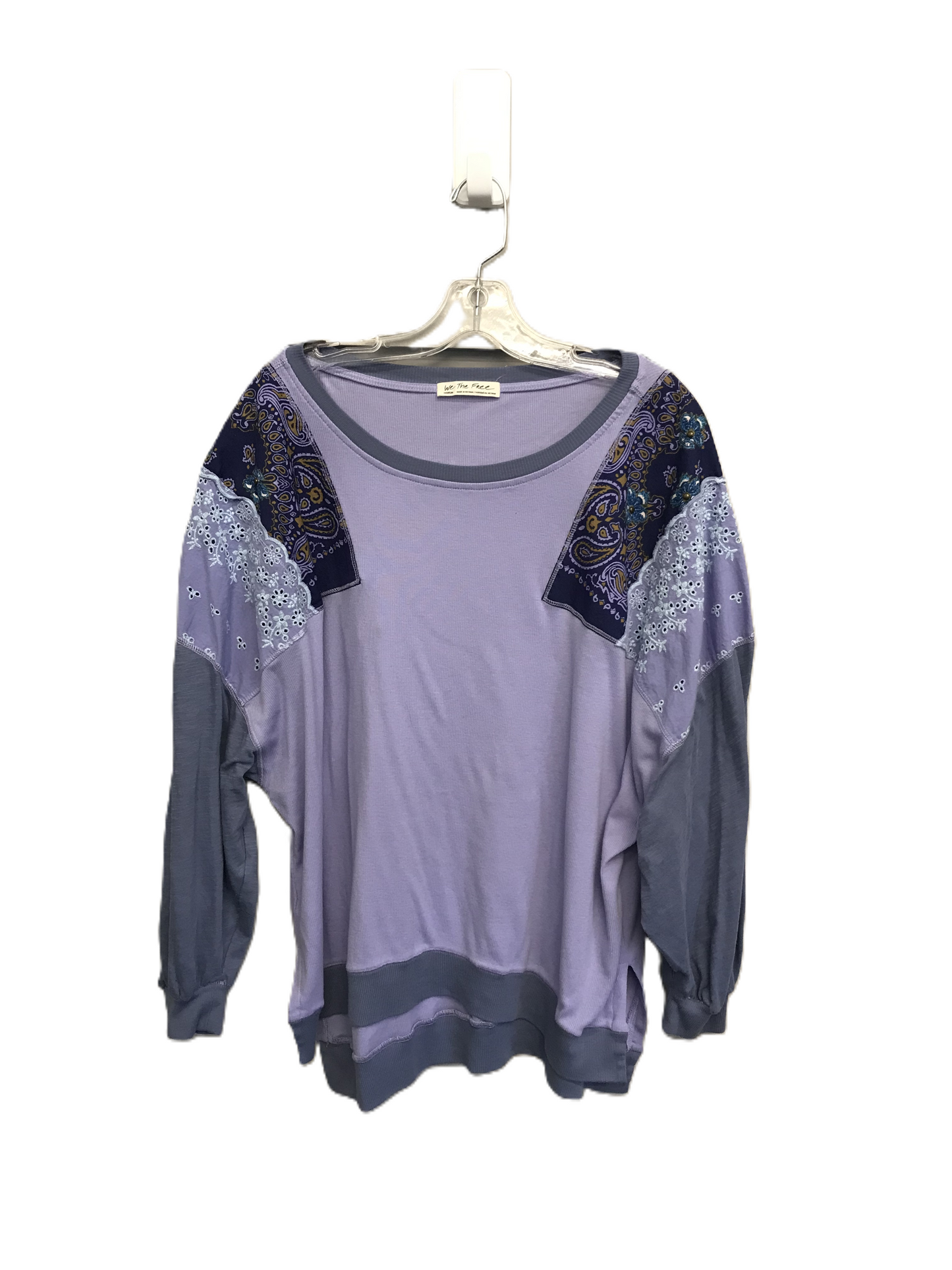 Multi-colored Top Long Sleeve By We The Free, Size: M