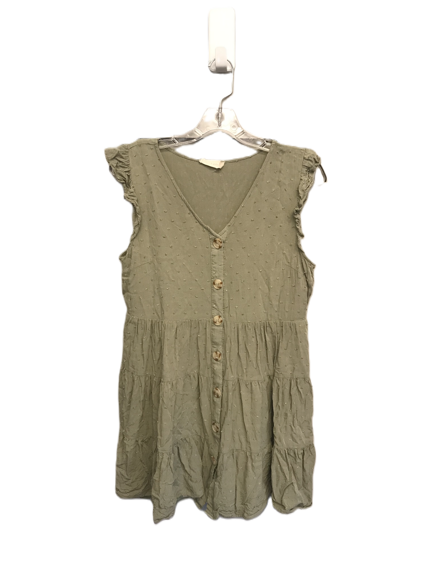 Green Top Sleeveless By Altard State, Size: L