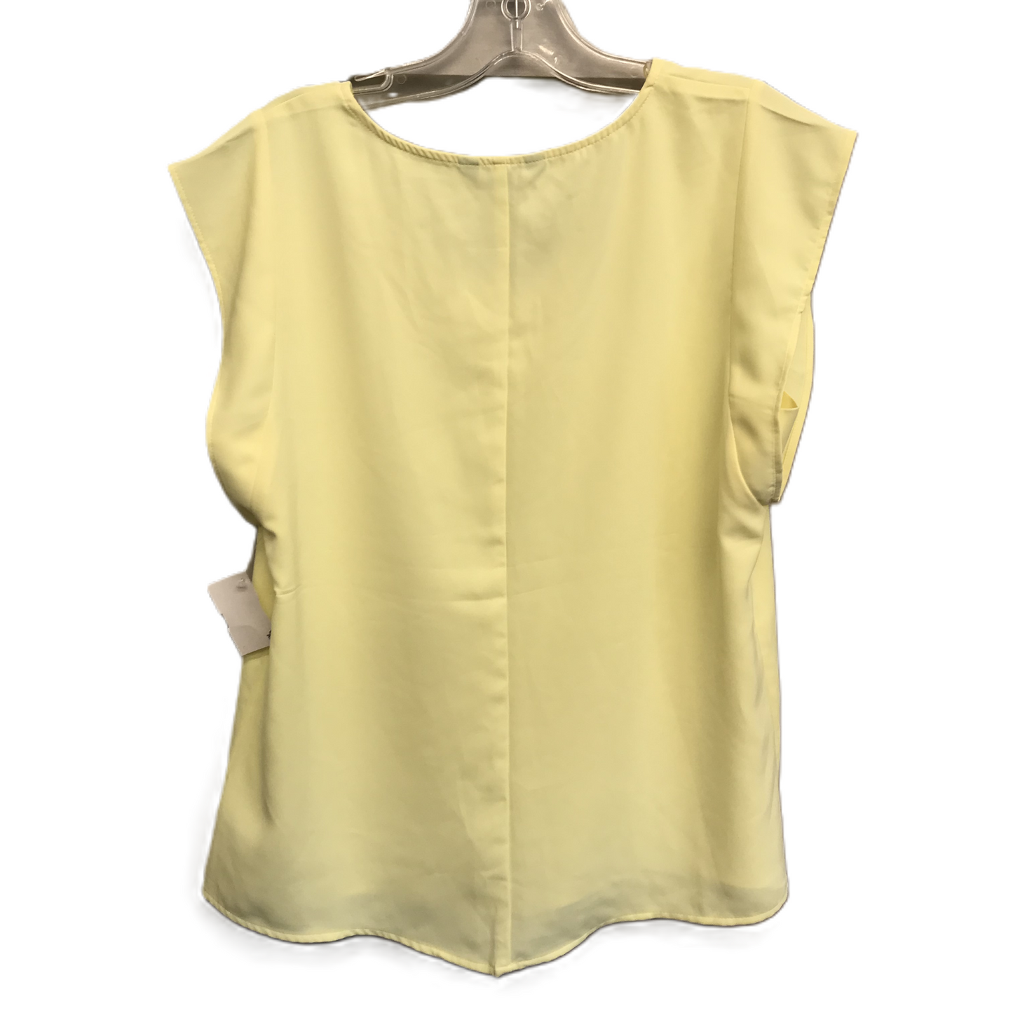 Yellow Top Sleeveless By Express, Size: M