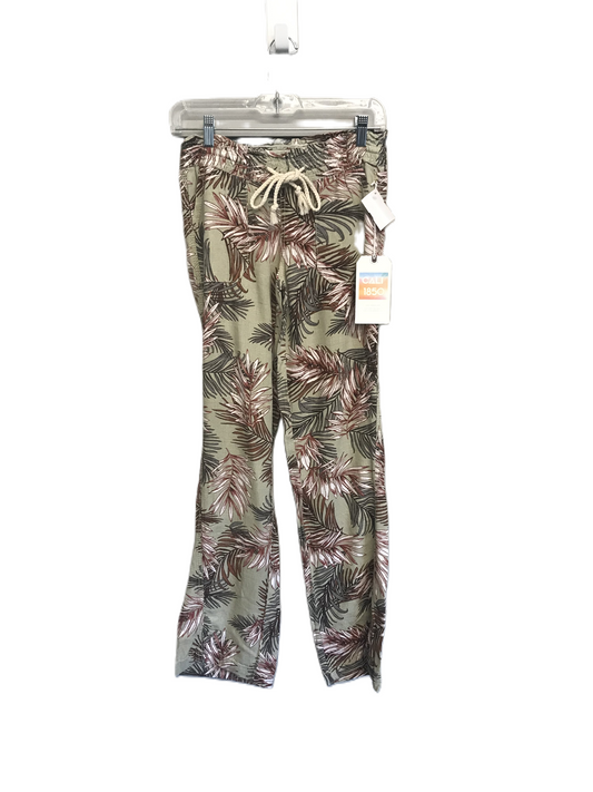 Floral Print Pants Lounge By Cali 1850 Size: 0