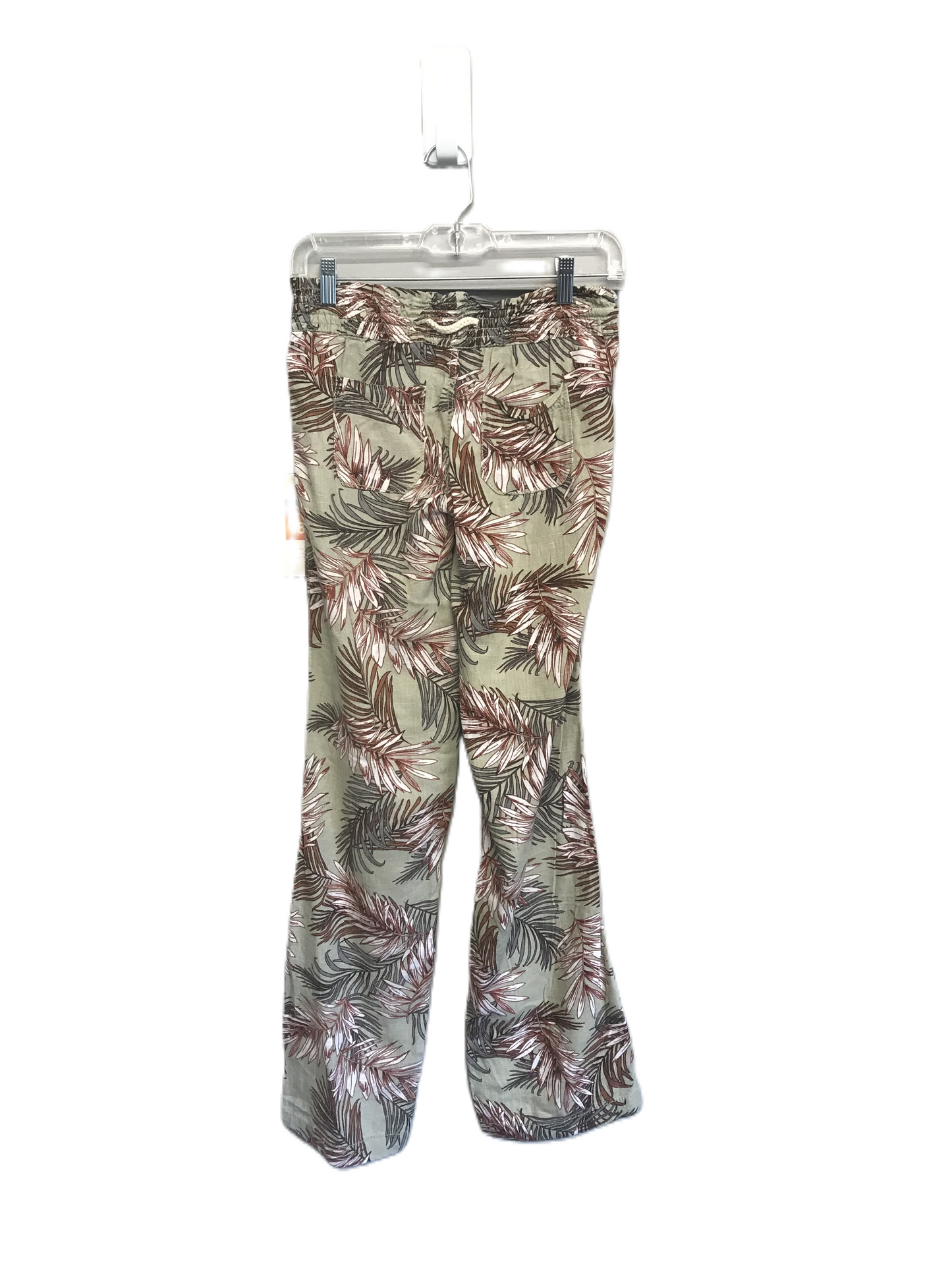 Floral Print Pants Lounge By Cali 1850 Size: 0