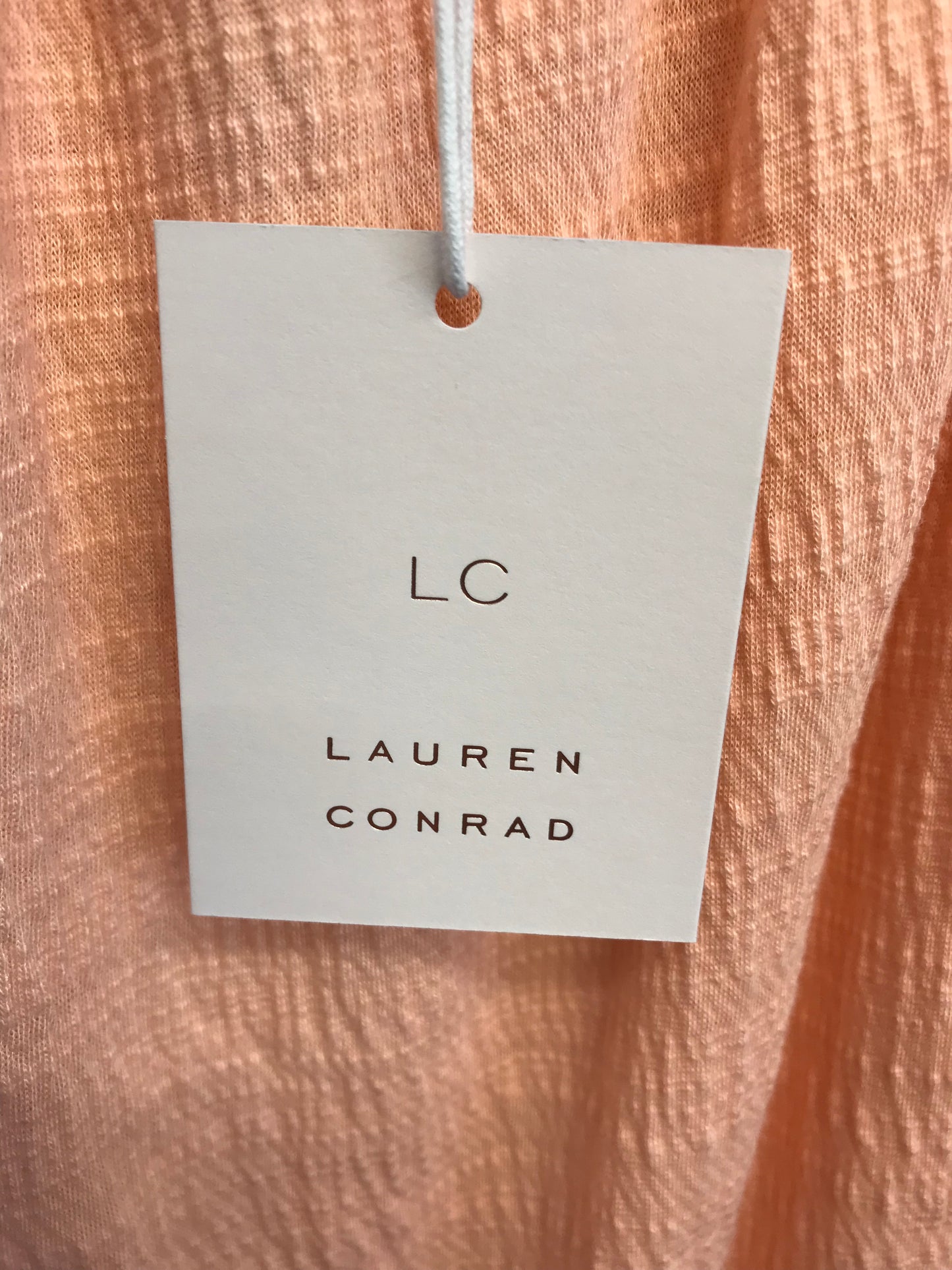 Orange Top Short Sleeve By Lc Lauren Conrad, Size: S