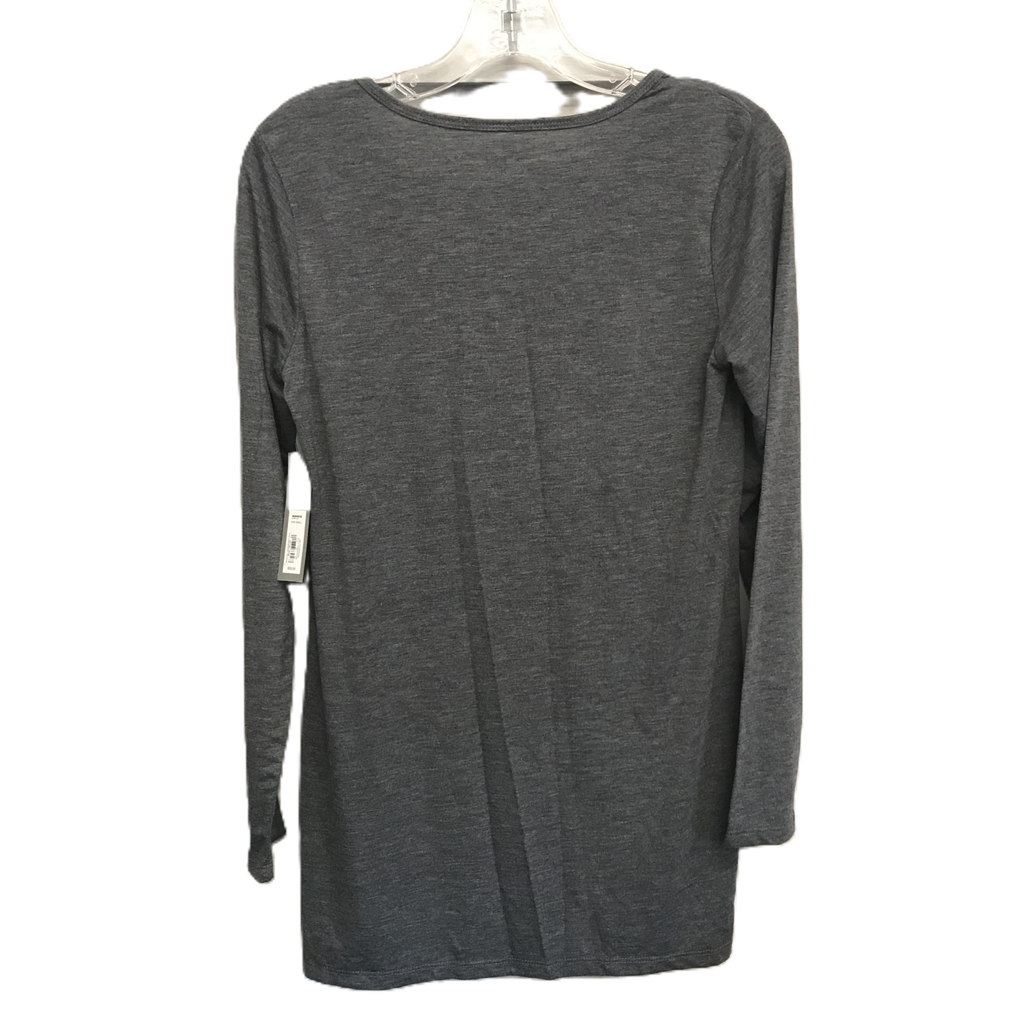 Grey Top Long Sleeve By Apt 9, Size: S