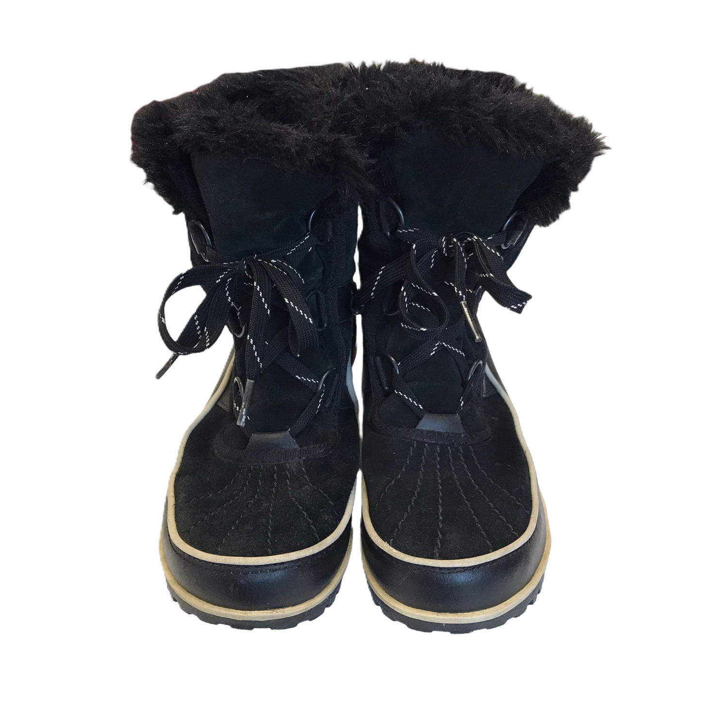 Boots Designer By Sorel In Black, Size: 6