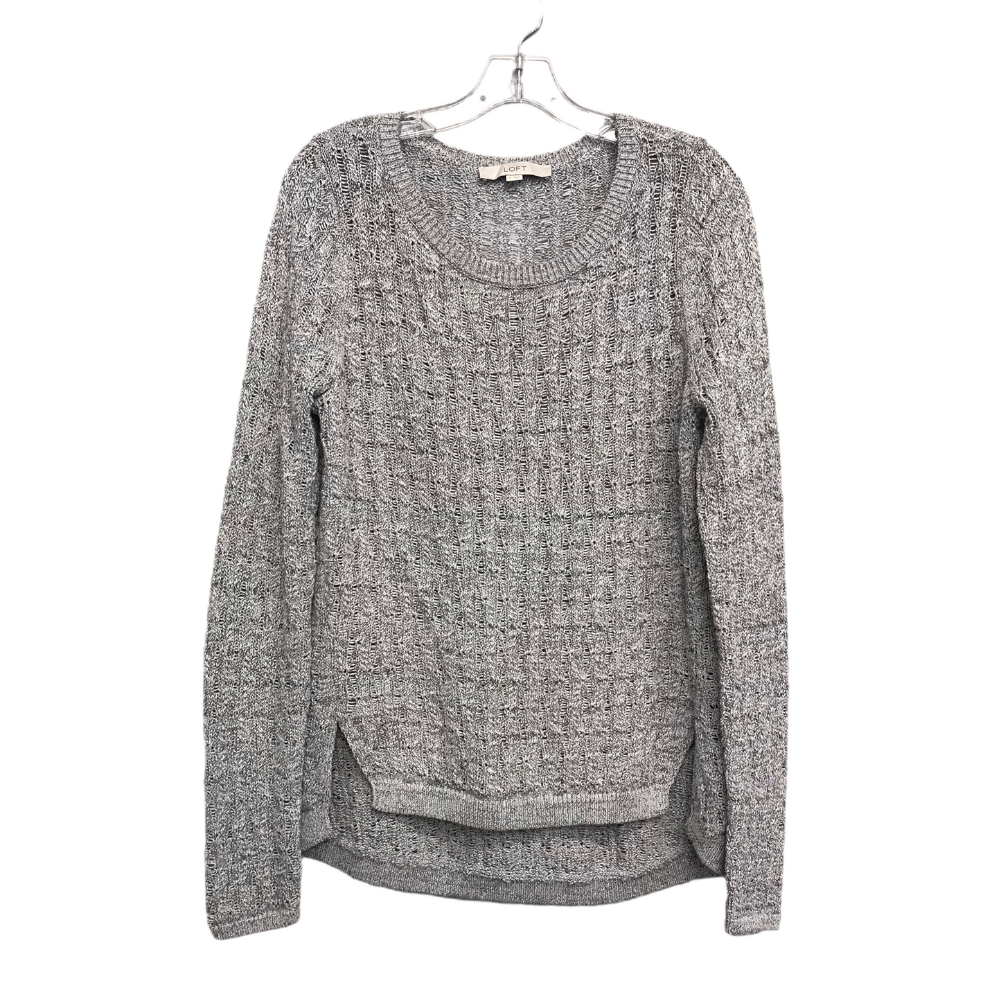 Sweater By Loft In Grey, Size: M