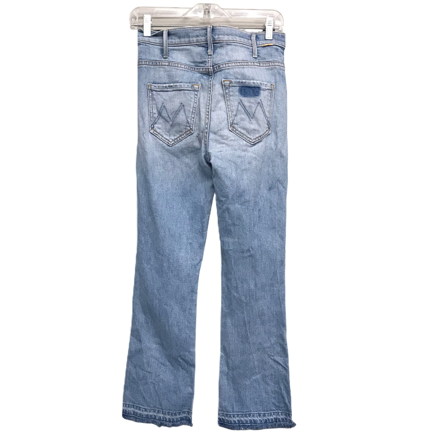 Jeans Straight By Mother Jeans In Blue Denim, Size: 2