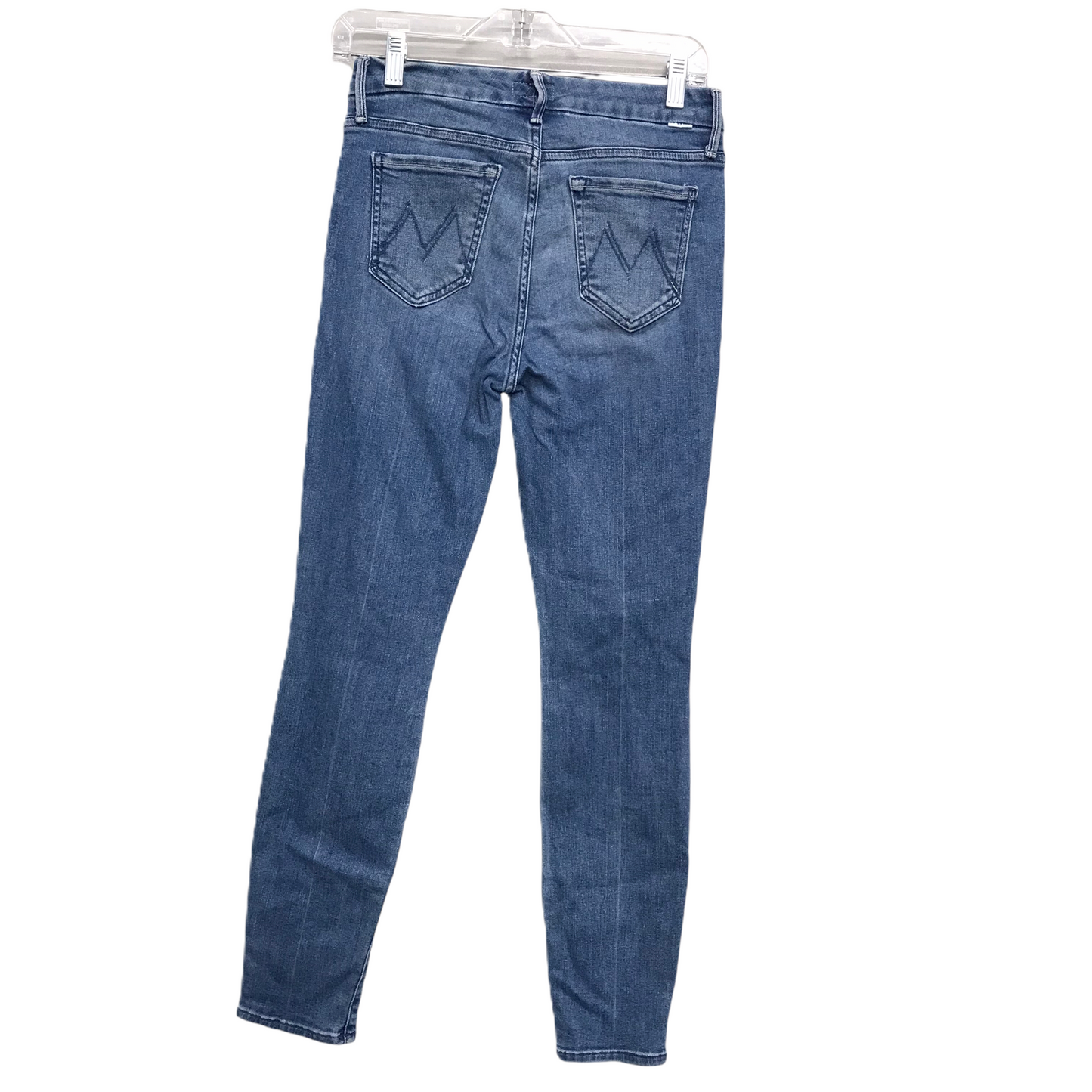 Jeans Skinny By Mother Jeans In Blue Denim, Size: 2