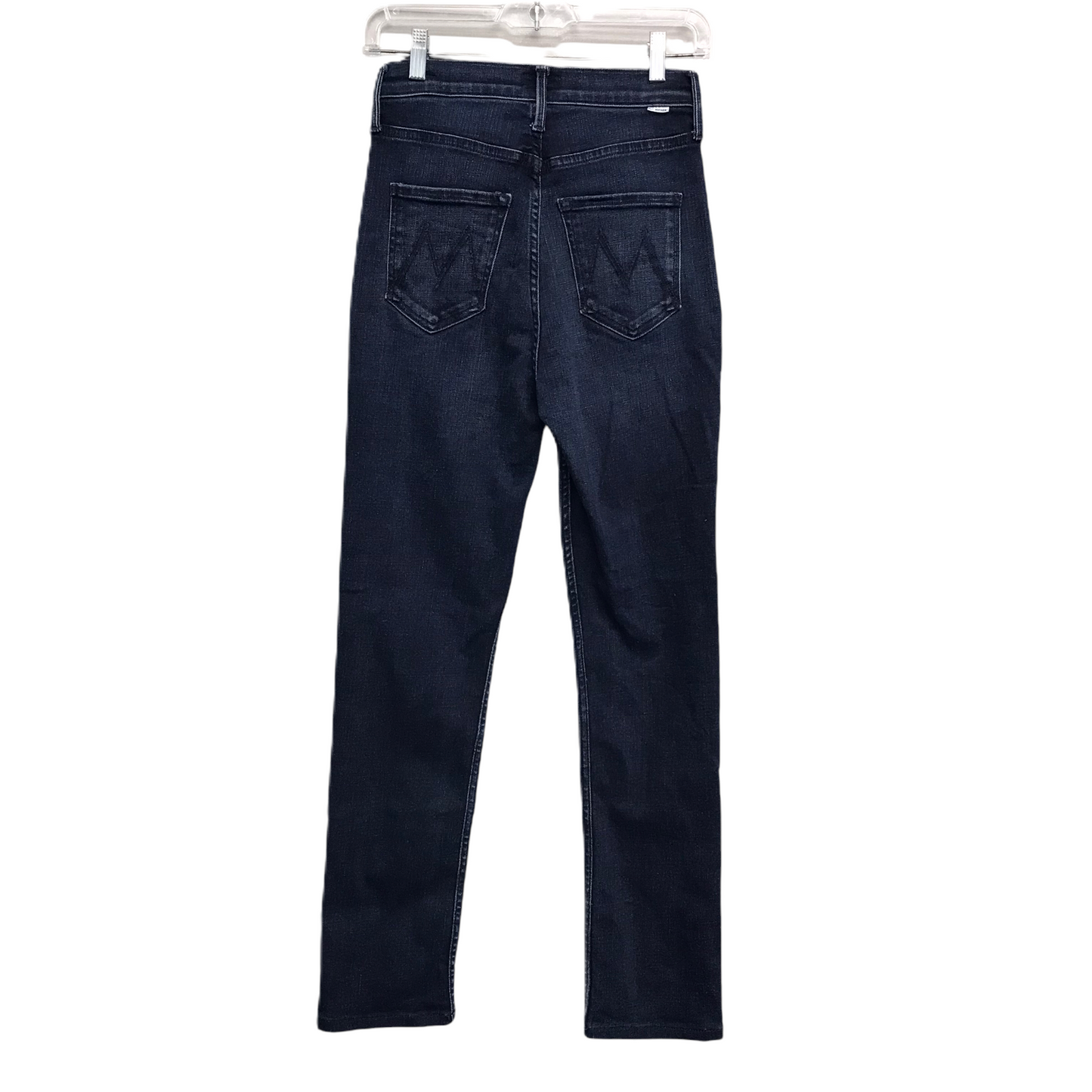 Jeans Skinny By Mother Jeans In Blue Denim, Size: 0