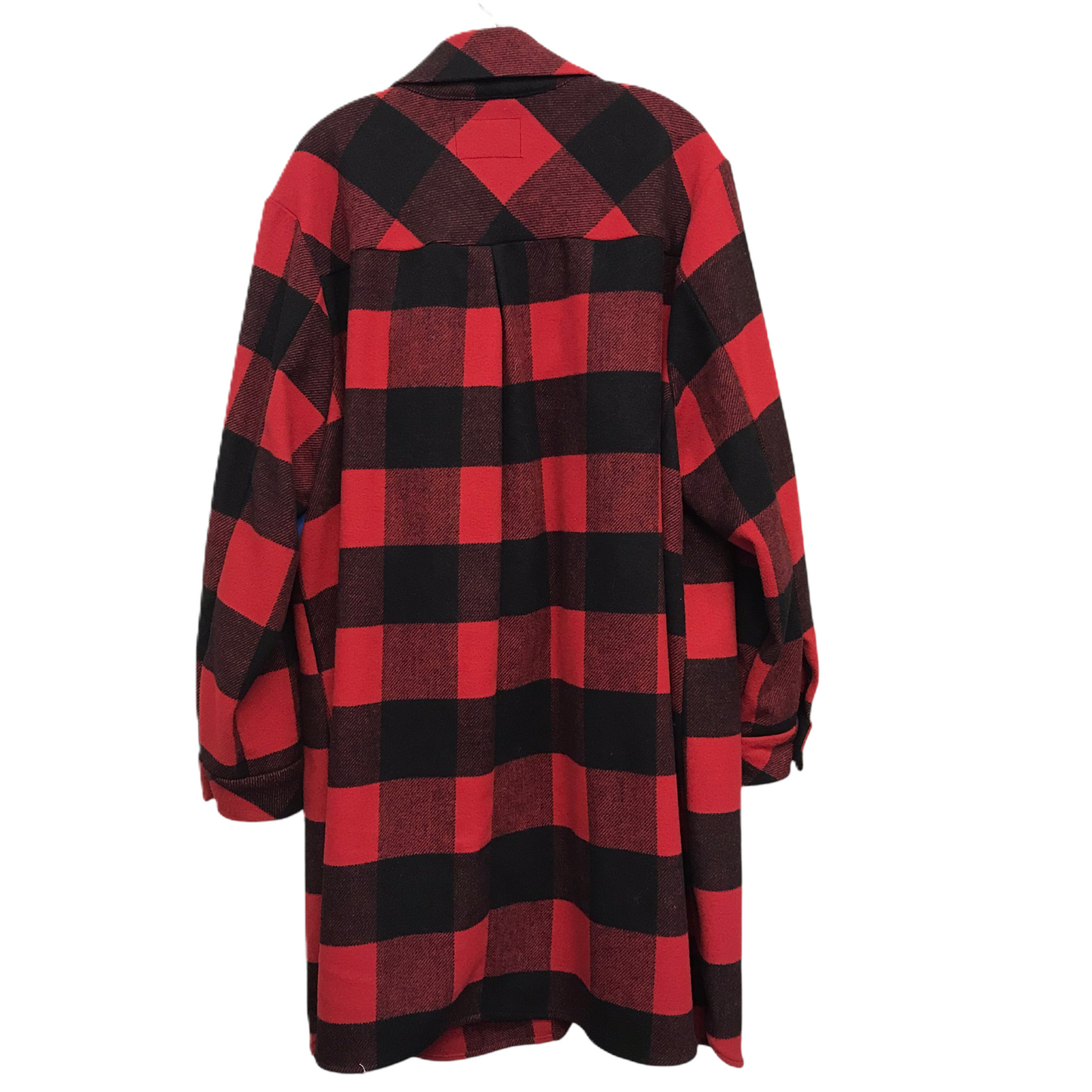 Jacket Shirt By Torrid In Plaid Pattern, Size: 3x