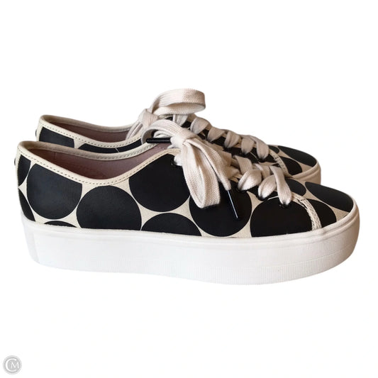 Shoes Designer By Kate Spade In Polkadot Pattern, Size: 7.5