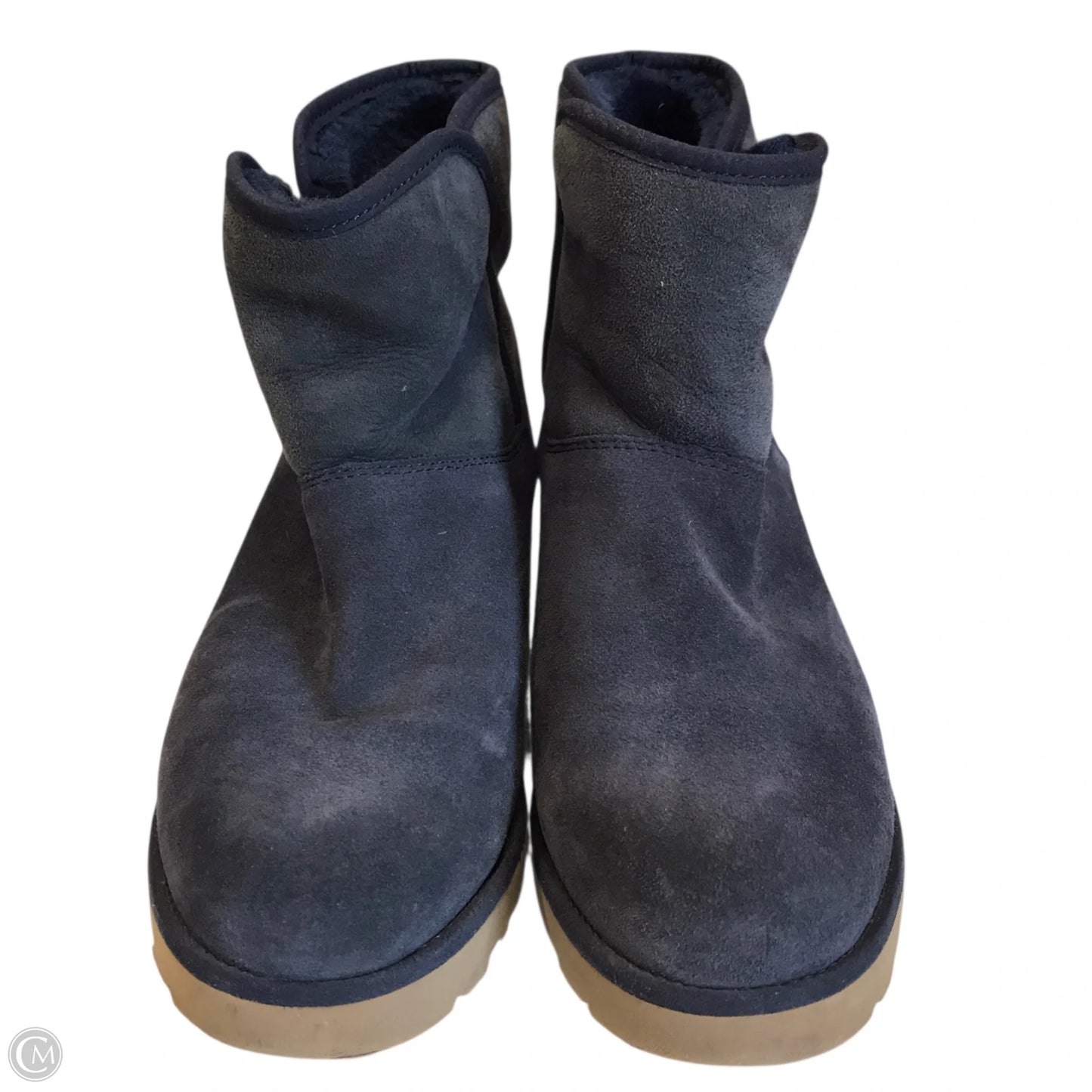 Boots Designer By Ugg In Blue, Size: 7