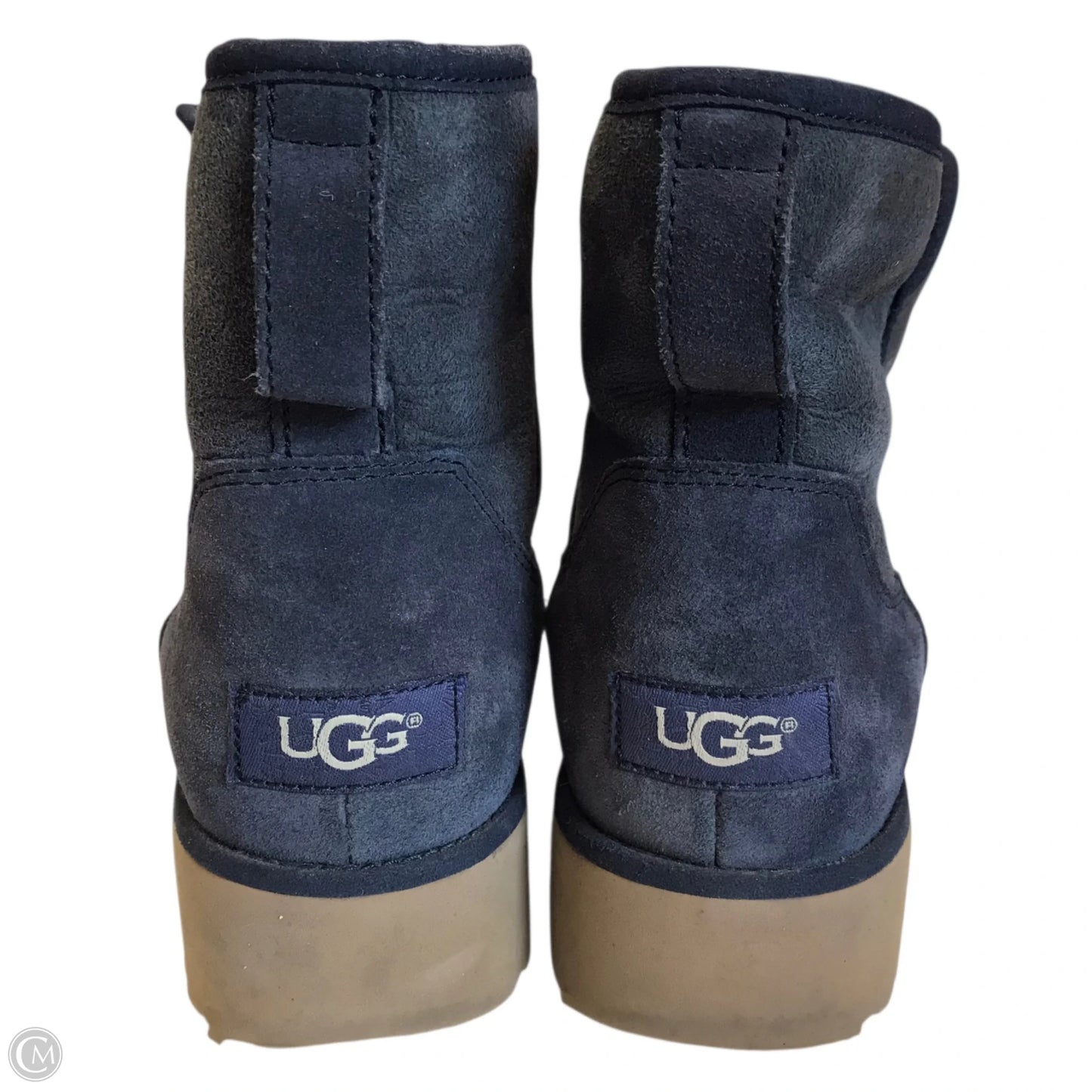 Boots Designer By Ugg In Blue, Size: 7