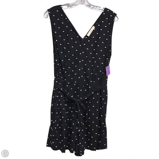 Romper By Loft In Polkadot Pattern, Size: M