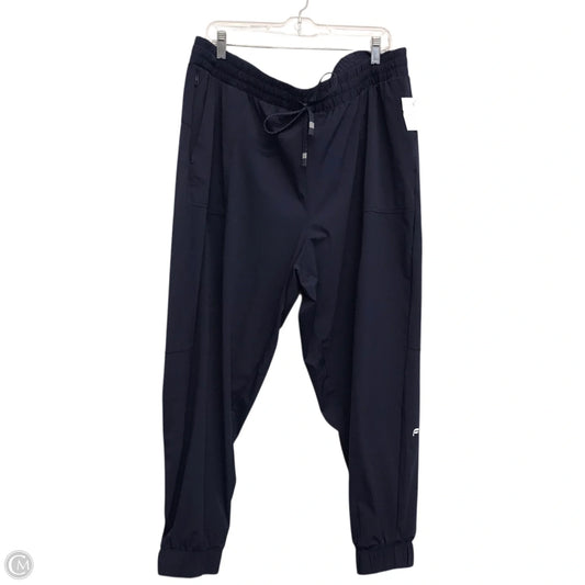 Athletic Pants By Fabletics In Navy, Size: 2x