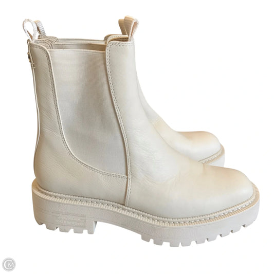 Boots Ankle Flats By Sam Edelman In White, Size: 8.5