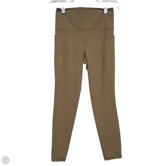 Athletic Leggings By Athleta In Brown, Size: Xs