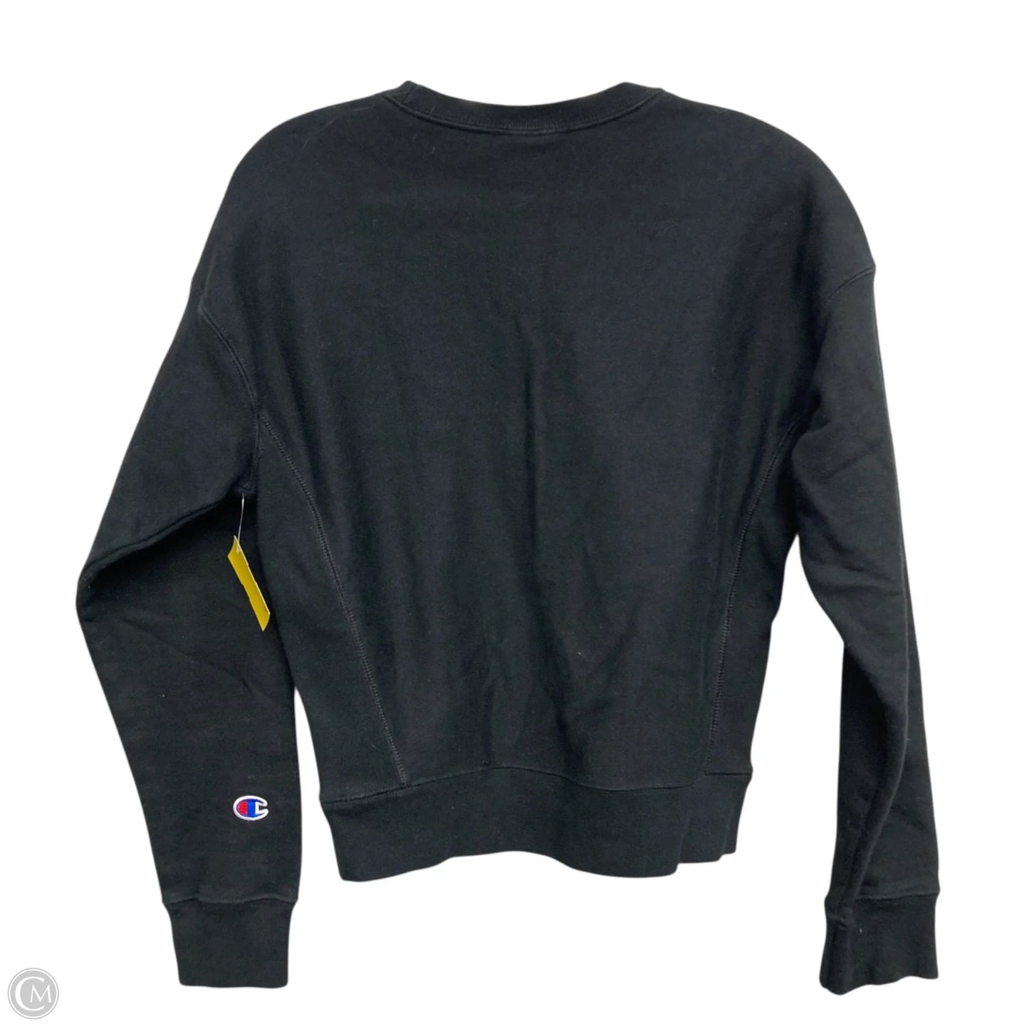 Sweatshirt Collar By Champion In Black, Size: Xs