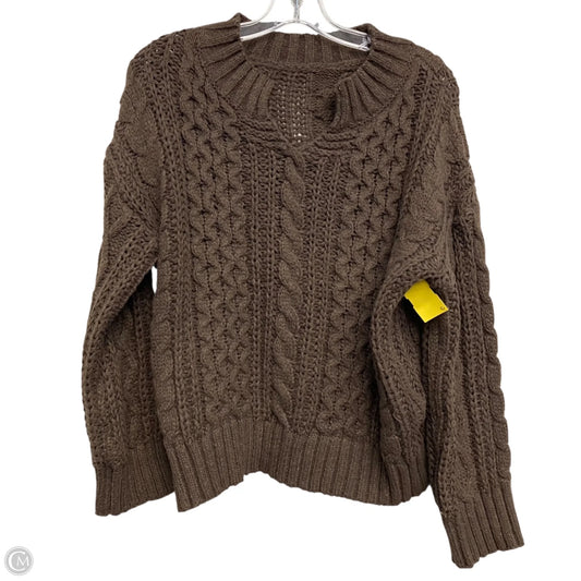 Sweater In Brown, Size: L