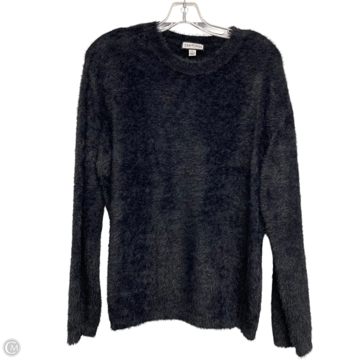 Sweater By Sam & Jess In Black, Size: L