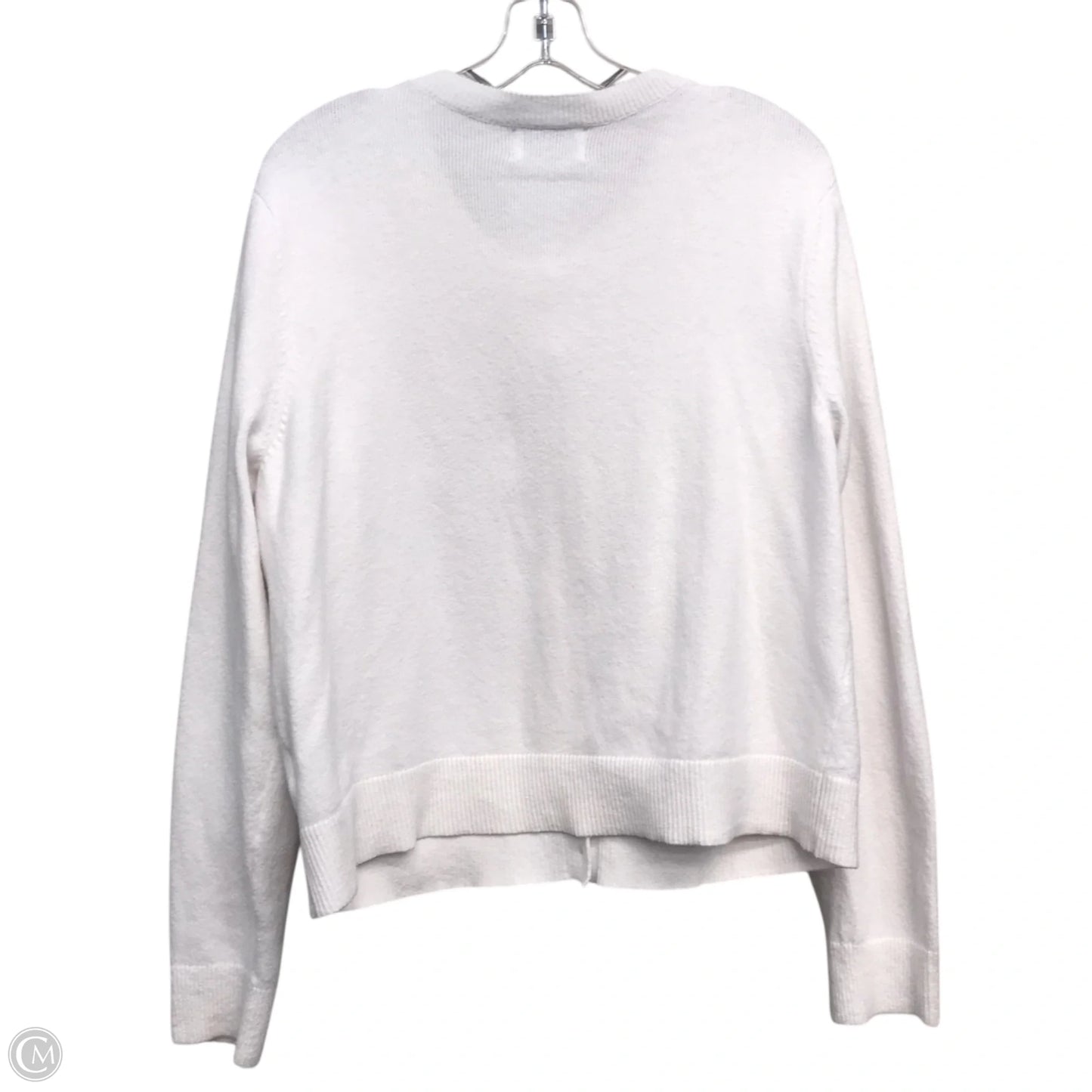 Sweater Cardigan By Old Navy In White, Size: Xl