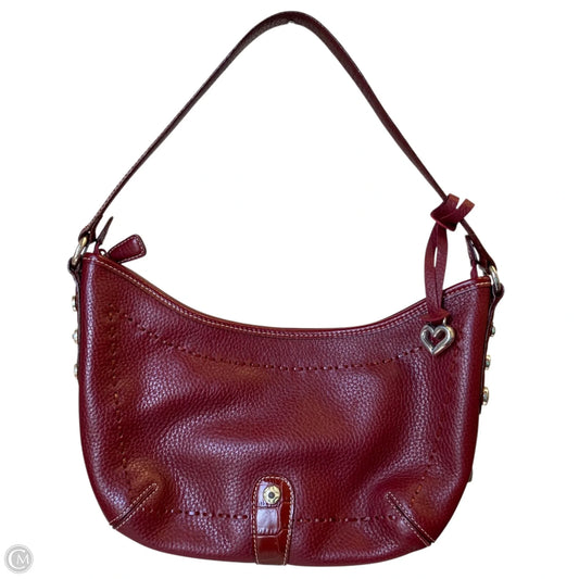 Handbag Leather By Brighton, Size: Small