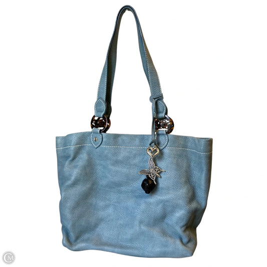 Handbag Leather By Brighton, Size: Large