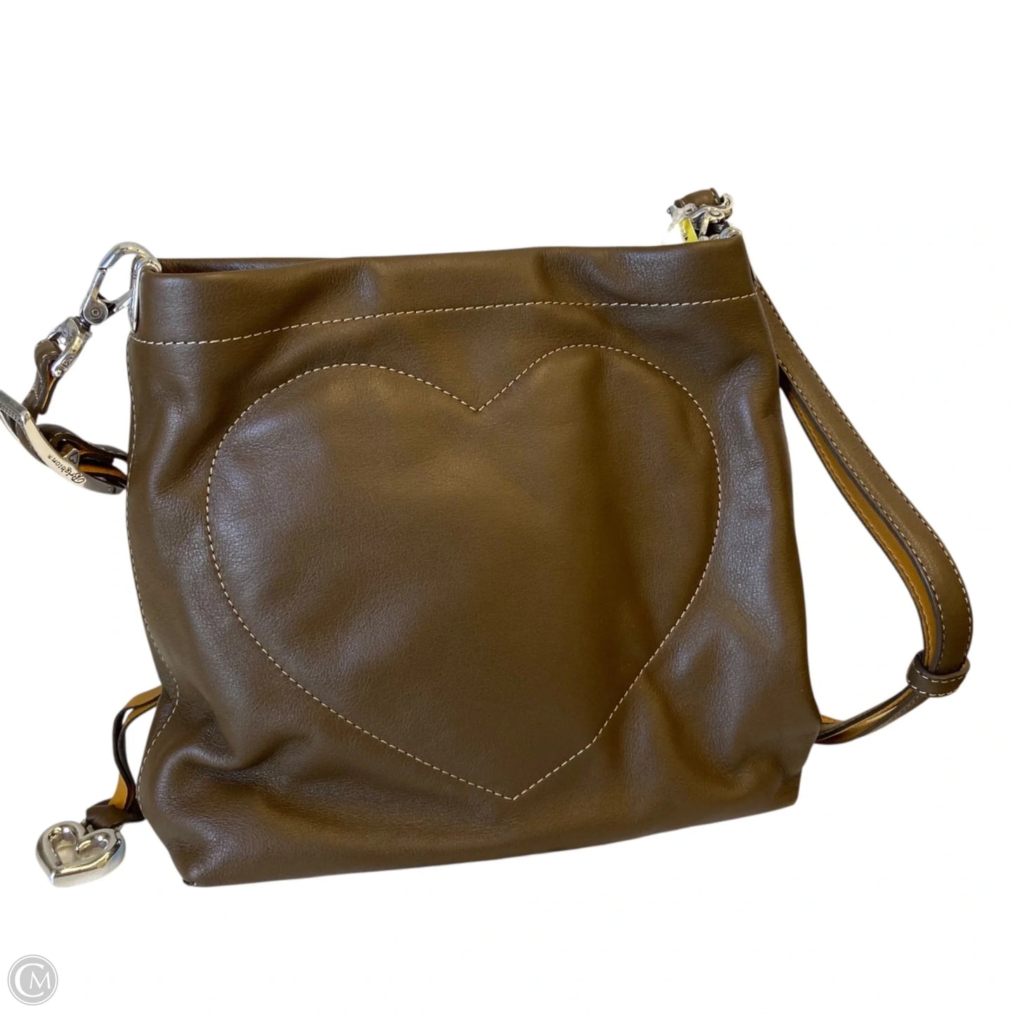 Crossbody Leather By Brighton, Size: Small