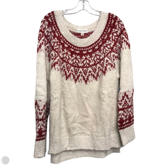 Sweater By Knox Rose In Multi-colored, Size: L