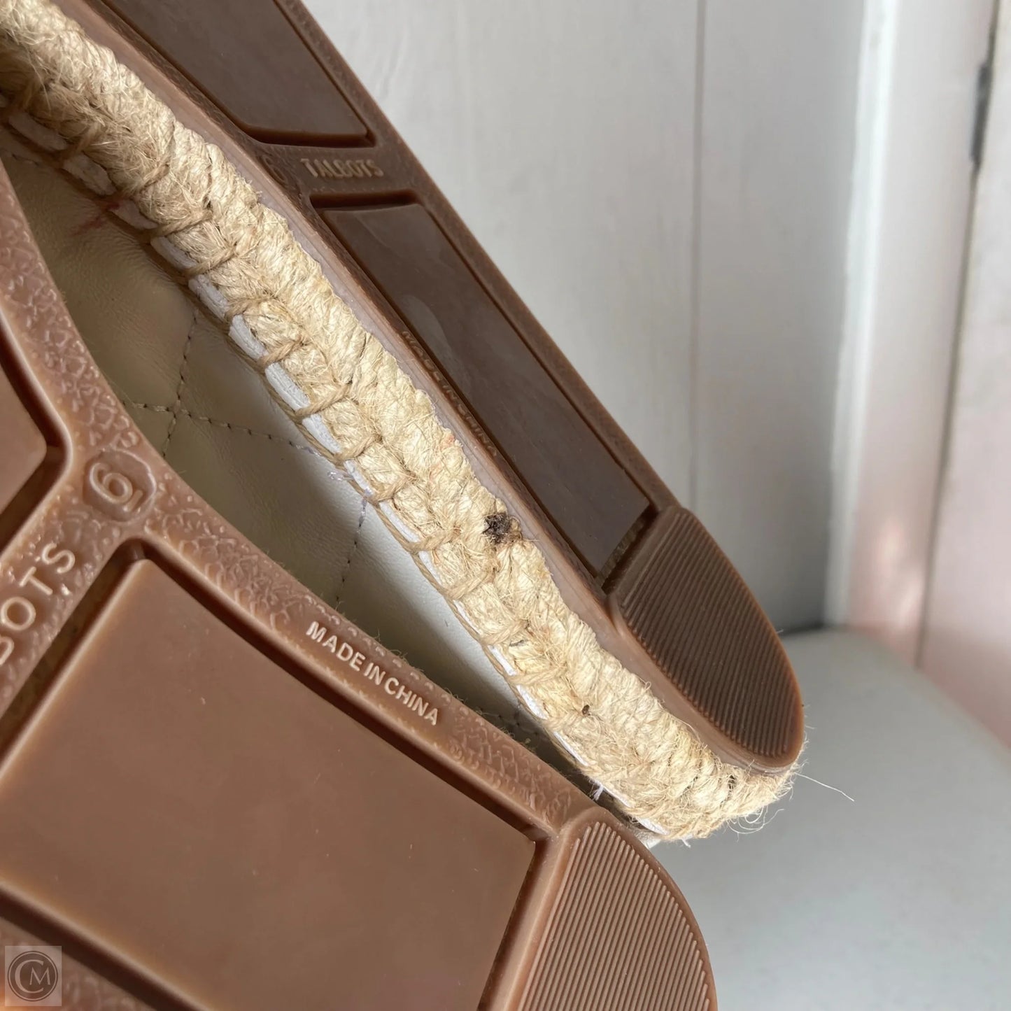 Shoes Flats By Talbots In White, Size: 6