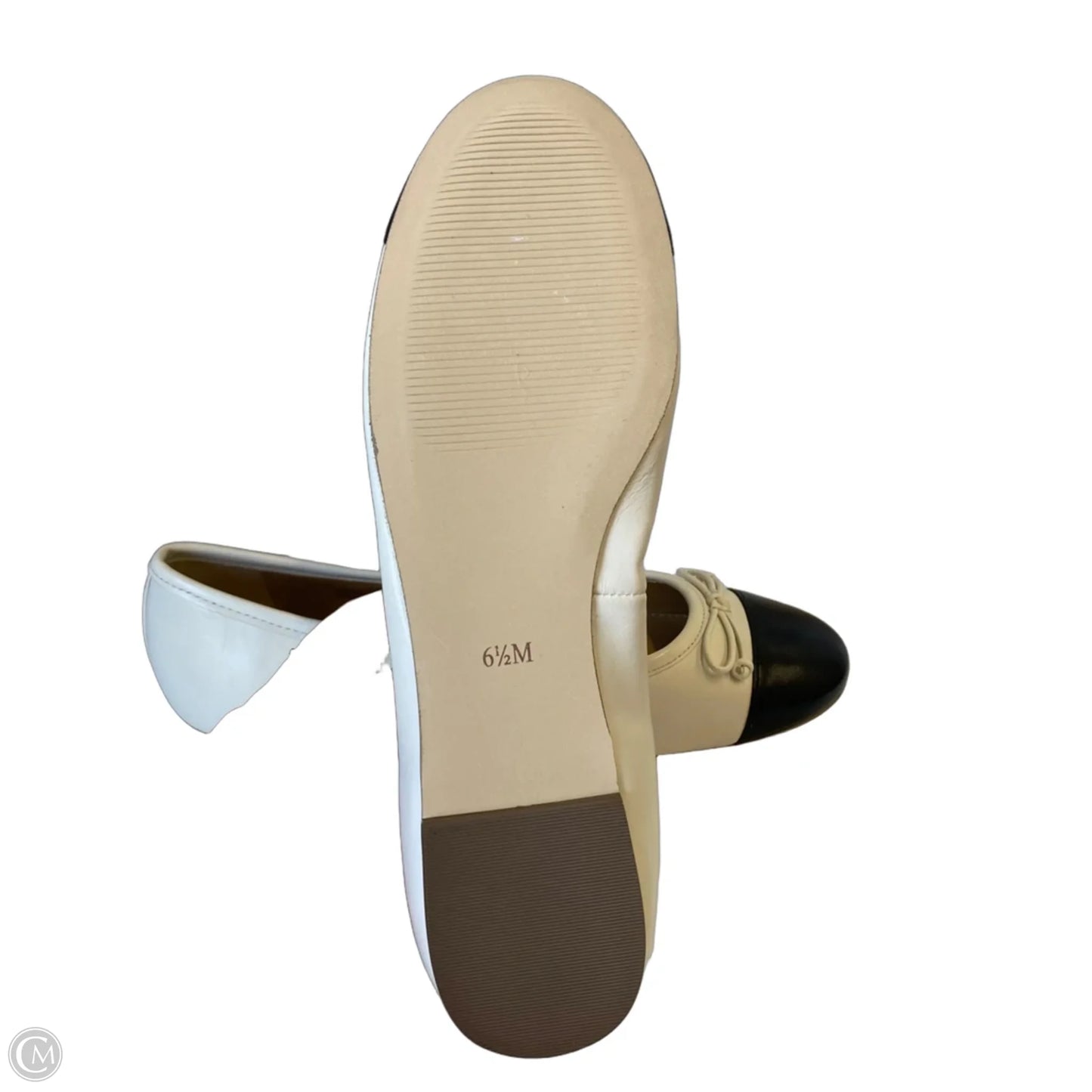 Shoes Flats By Talbots In White, Size: 6.5