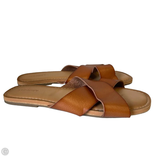 Sandals Flats By Old Navy In Brown, Size: 9