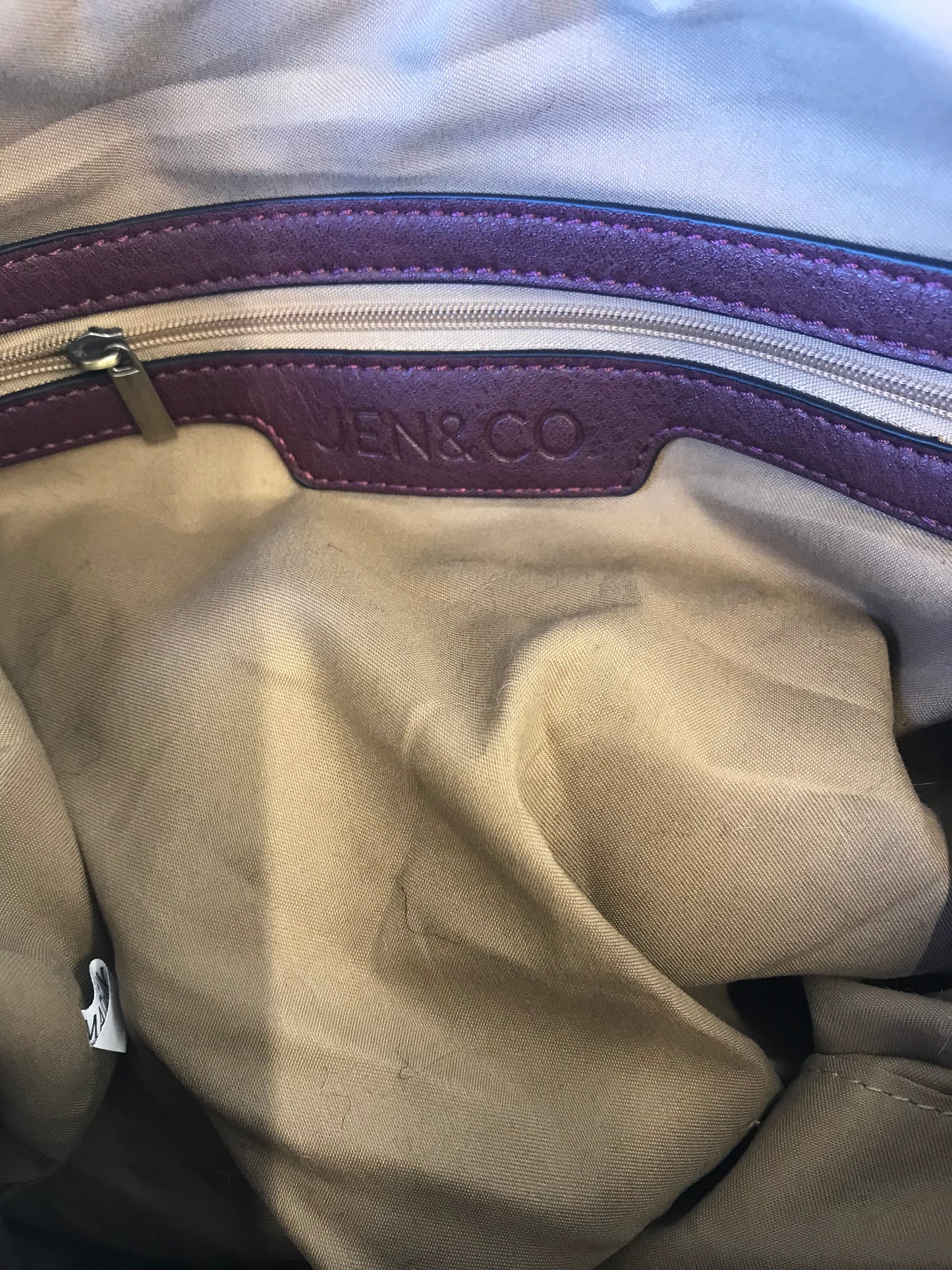 Handbag By Jen & Co Size: Large