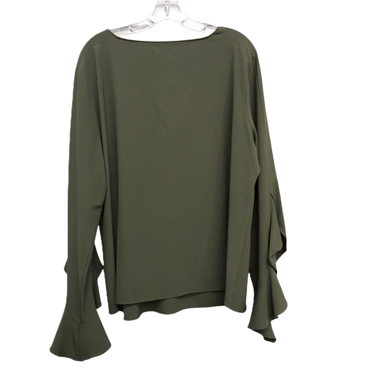 Top Long Sleeve By Preston And New York In Green, Size: Xl