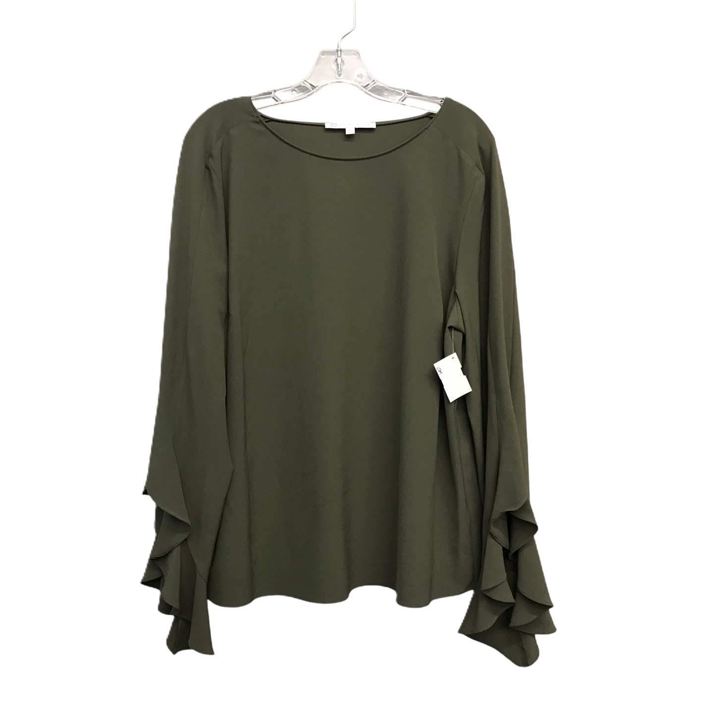 Top Long Sleeve By Preston And New York In Green, Size: Xl