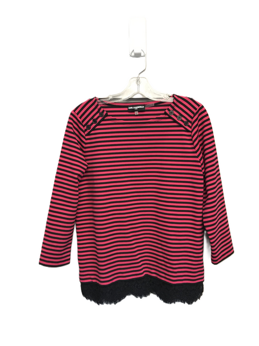 Top Long Sleeve By Karl Lagerfeld  Size: S
