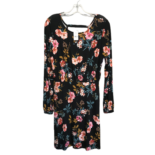 Floral Print Dress Work By Loft, Size: Xs