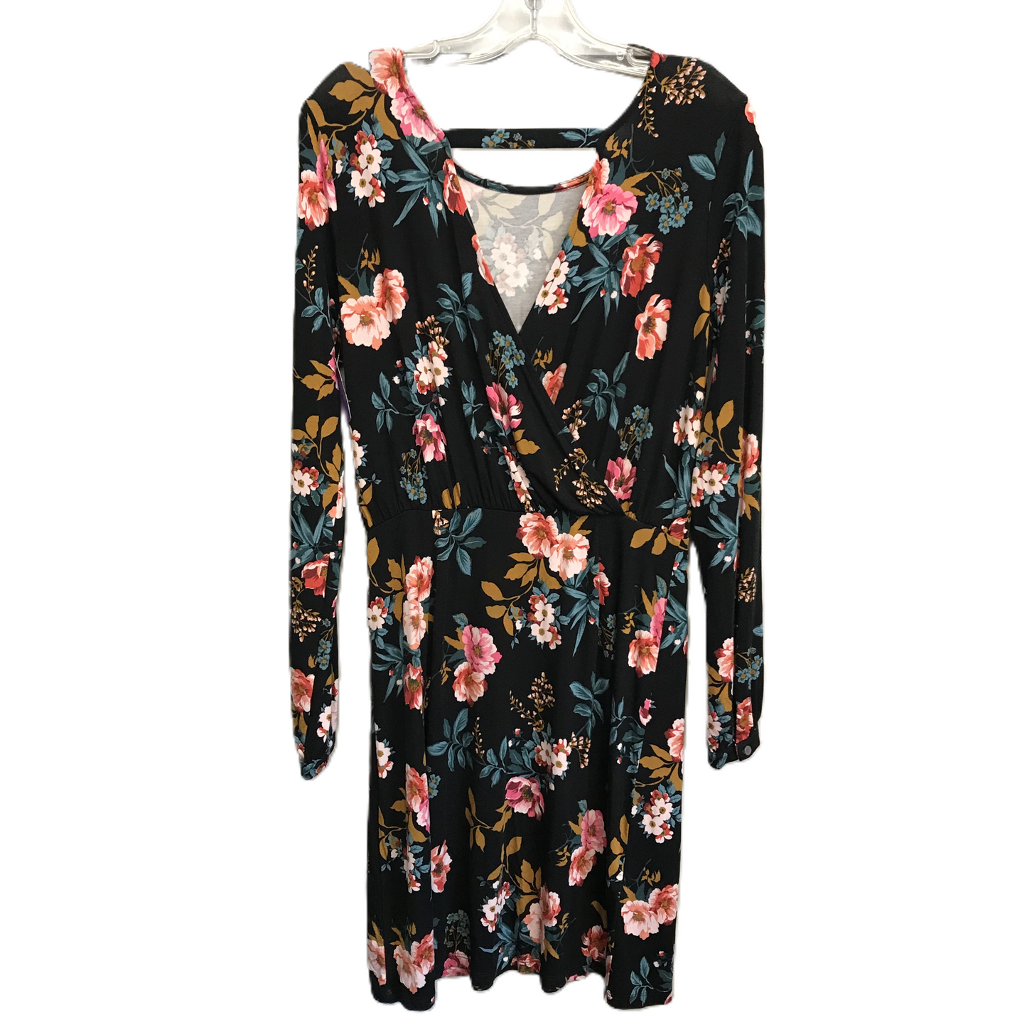 Floral Print Dress Work By Loft, Size: Xs